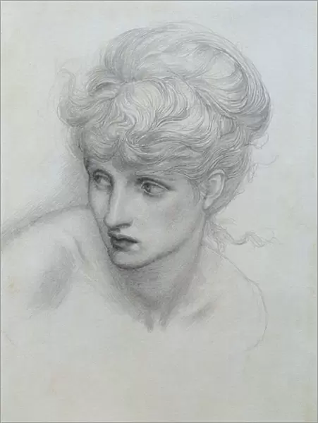 Study of a Girls Head (see also 198346)