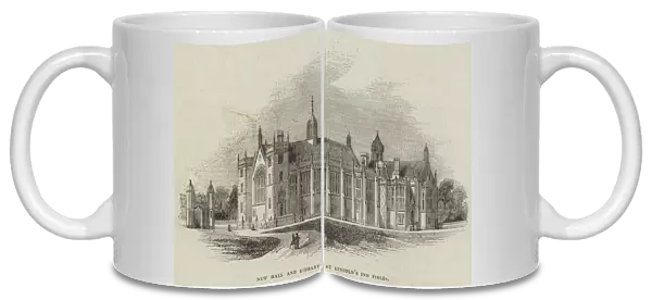 New Hall and Library at Lincolns Inn Fields (engraving)