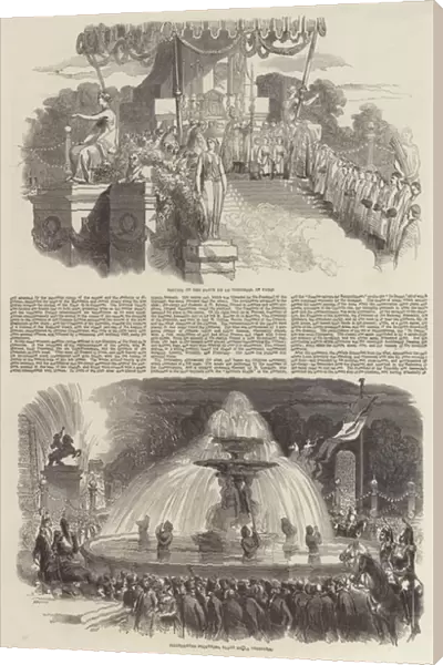 The Grand Fete at Paris (engraving)