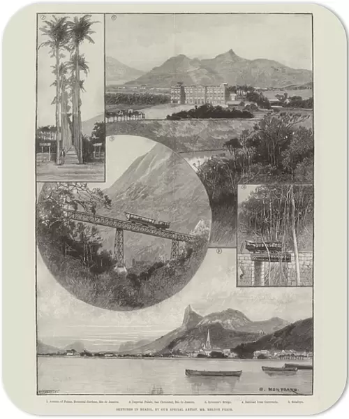 Sketches in Brazil (engraving)
