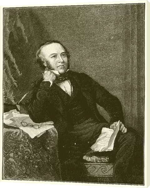 Sir Rowland Hill, 1847 (engraving)