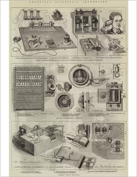 Practical Scientific Inventions (engraving)