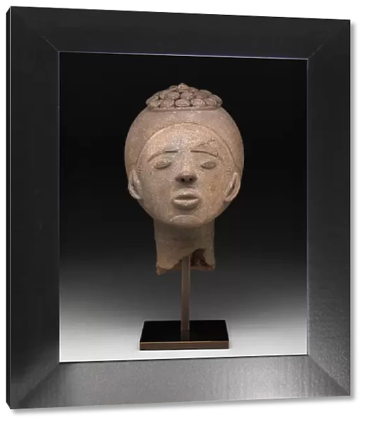 Memorial head, c. 18th to 19th century (terracotta)