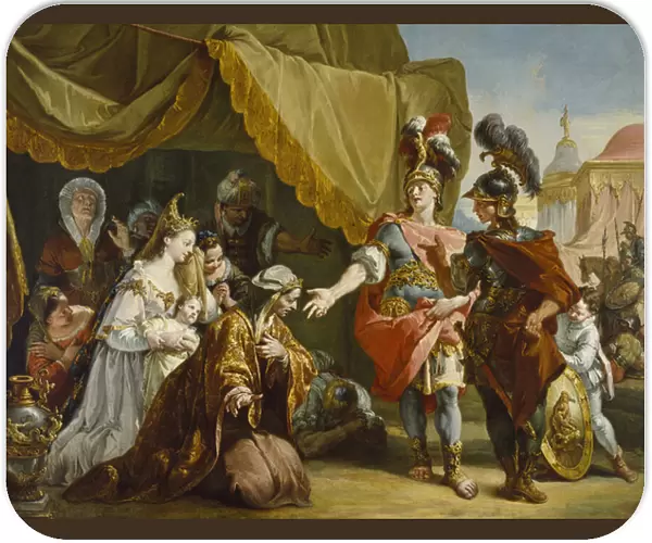 Family of Darius Before Alexander, 1750 (oil on canvas)