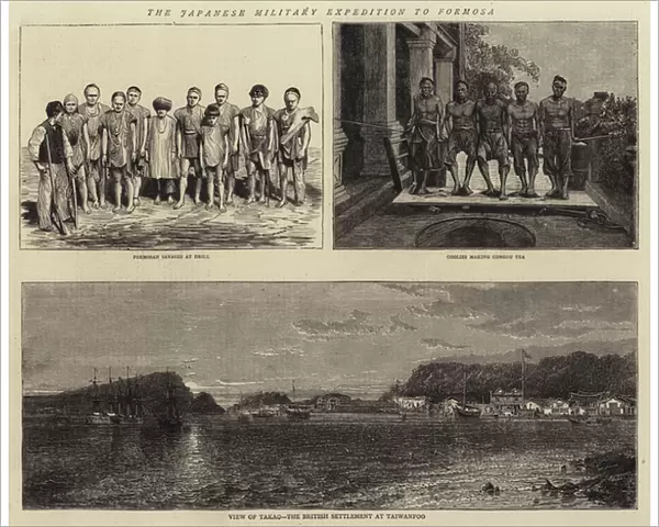 The Japanese Military Expedition to Formosa (engraving)