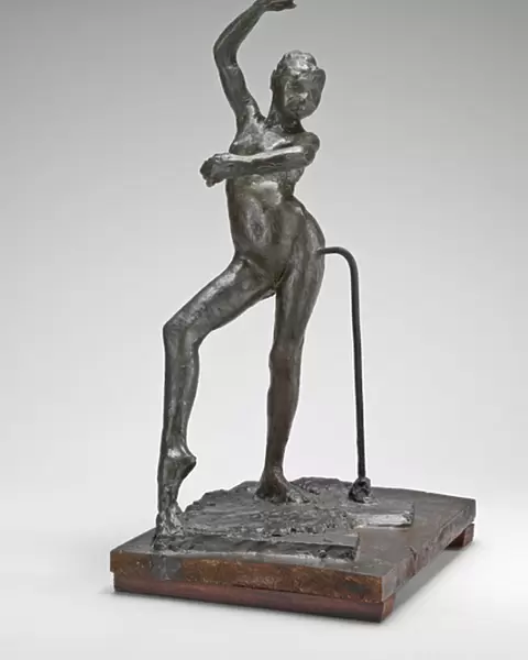 Spanish Dance, c. 1880 (pigmented beeswax, metal armature, on wooden base)