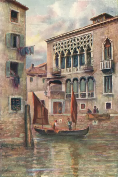 Palazzo Ariani (colour litho)