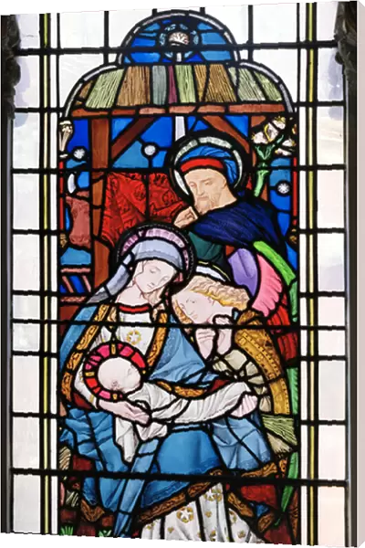 The Nativity, 1859 (stained glass)