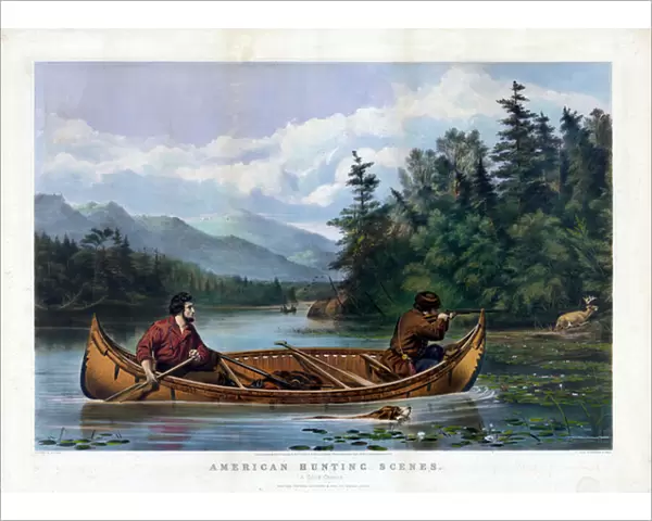 A Good Change, published by Currier & Ives, c. 1863 (colour litho)