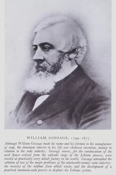William Gossage (b  /  w photo)