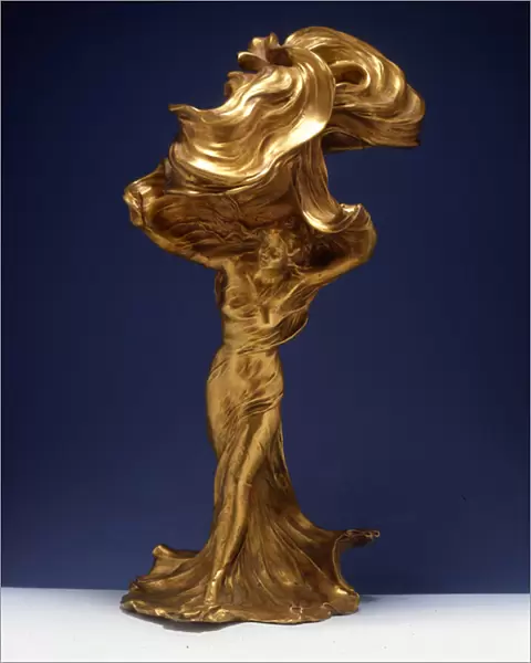 Loie Fuller, c. 1900 (bronze)
