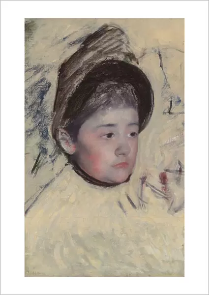 Woman Wearing Bonnet, c. 1889 (oil on canvas)