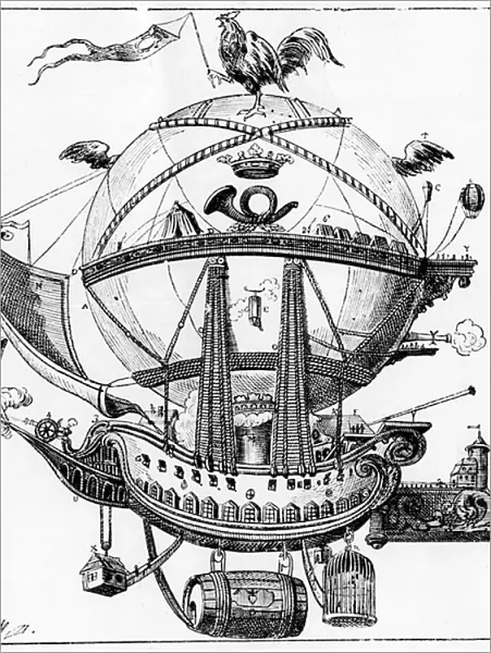The Flying Globe: 'enchanted ship'