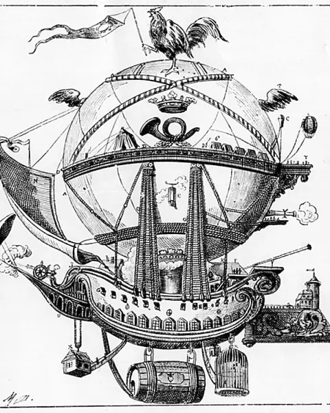 The Flying Globe: 'enchanted ship'