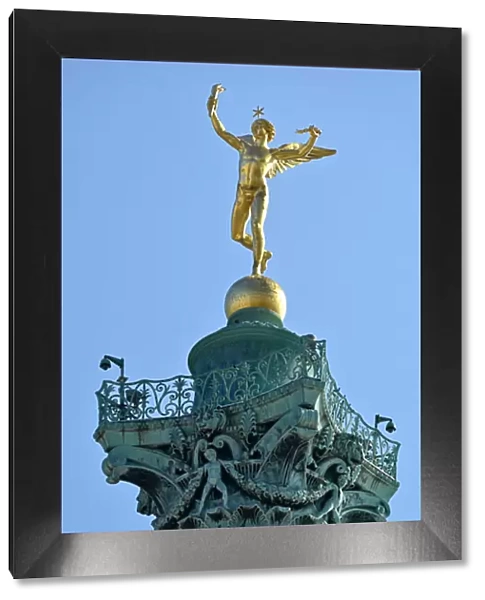 Bastilles Place, July column, Spirit of Freedom, Paris