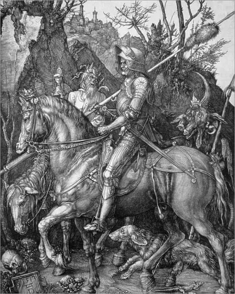 Knight, Death and the Devil, 1513 (copper plate engraving)