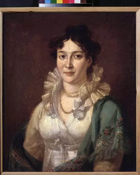 Portrait de la princesse Isabella de Conti (Portrait of Princess Isabella de Conti) - Peinture de Vasili Andreyevich Tropinin (Vassili Tropinine) (1776-1857), huile sur toile