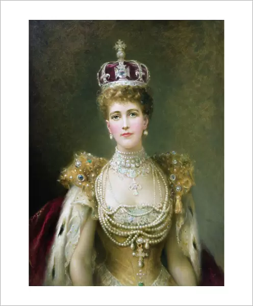 Queen Alexandra (oil on canvas)