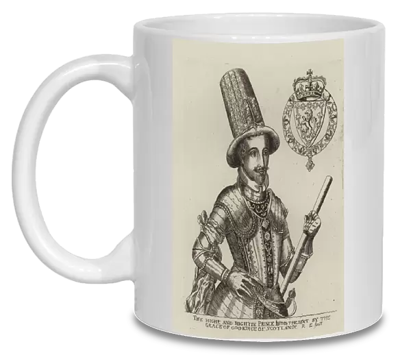 King James VI of Scotland (engraving)