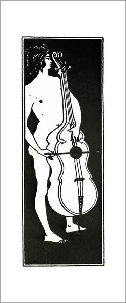 L homme au Violoncelle, c. 1894 (litho)