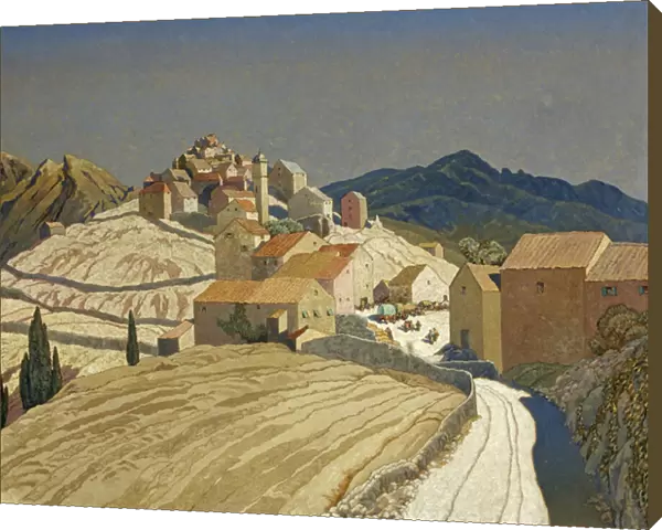 St Pierre in Corsica, c. 1933 (oil on canvas)