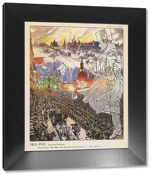 1812-1912: the change in Frances relationship with Russia (colour litho)