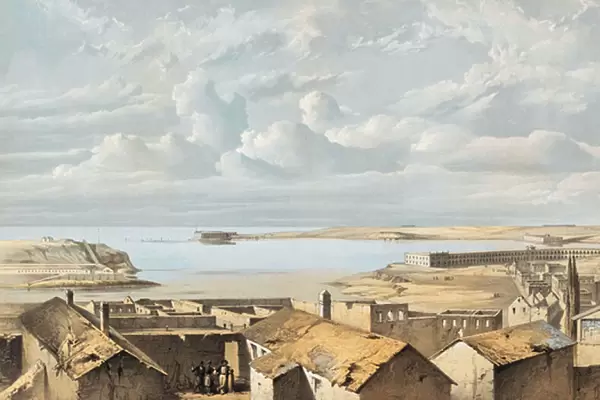 Fortresses, Sevastopol, 1855 (print)