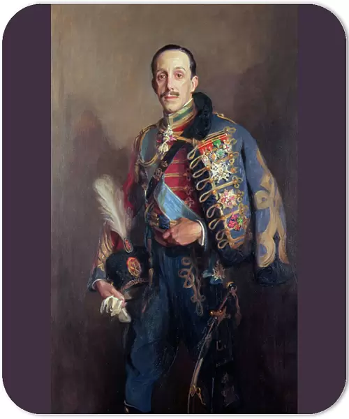 Portrait of King Alfonso XIII of Spain (1886-1941), 1927 (oil on canvas)