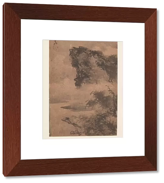 Landscape (album leaf), 18th century or later (ink on paper)