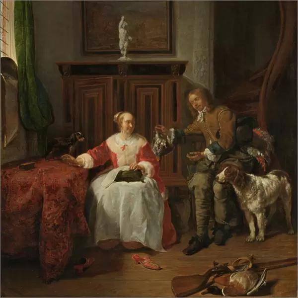 The Hunters Present, c. 1658-61 (oil on canvas)