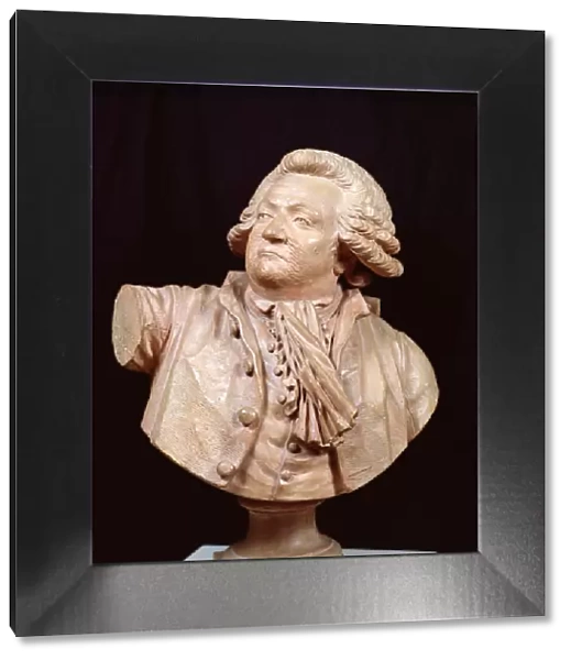 Bust of Mirabeau (1749-91) 1791 (plaster)