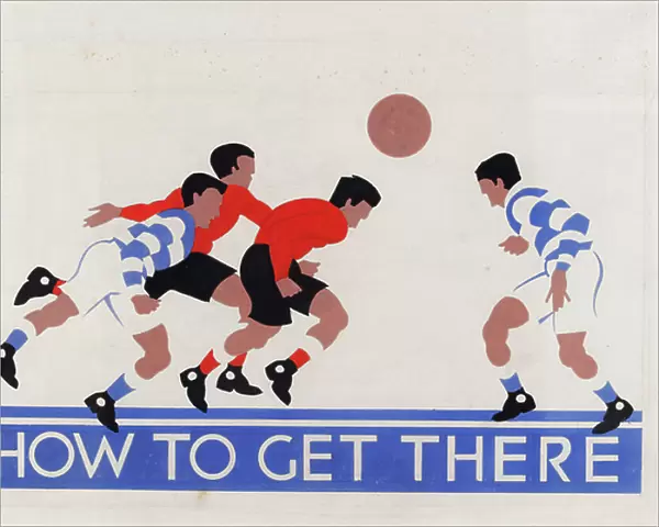 How to Get There, 1929 (litho)