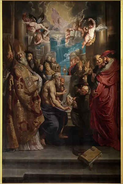 The Dispute of the Holy Sacrament, c. 1609 (oil on panel)