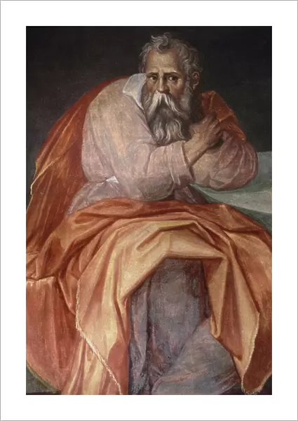 The Prophet Jeremiah, Ospedale degli Innocenti, Florence (fresco)
