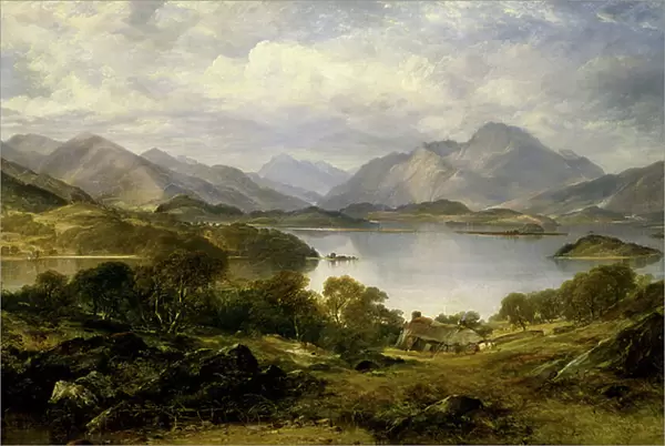 Loch Lomond, 1861 (oil on canvas)