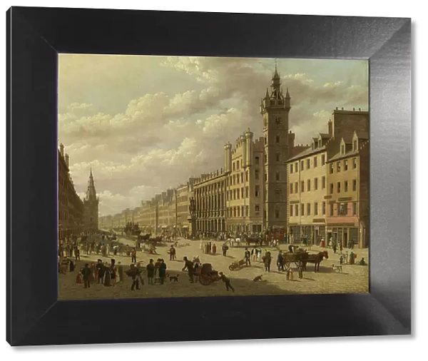 The Trongate, Glasgow, 1826 (oil on canvas)