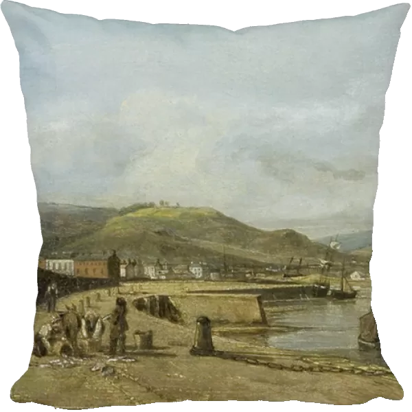 Swansea from the West Pier, 1820 (oil on panel)