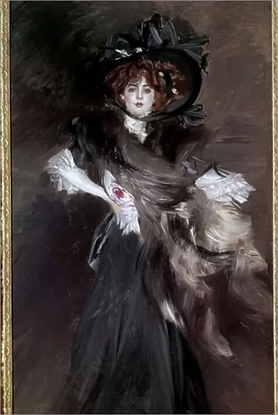Portrait of Mademoiselle Lantelme, 1907 (Oil on canvas)