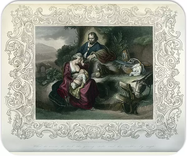 The Holy Family's Flight into Egypt - Bible, New Testament
