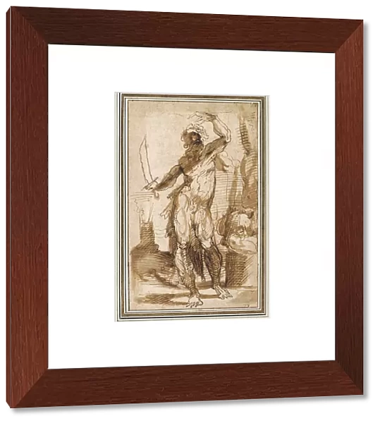 Study for the Figure of Abraham