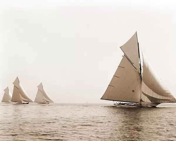 Quickstep and Gloriana, August 6, 1892, Quickstep (Schooner), Gloriana (Yacht), Yachts