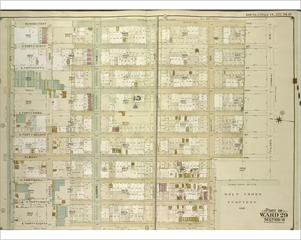 Brooklyn, Vol. 5, Double Page Plate No. 10; Part of Ward 29, Section 15; Map bounded
