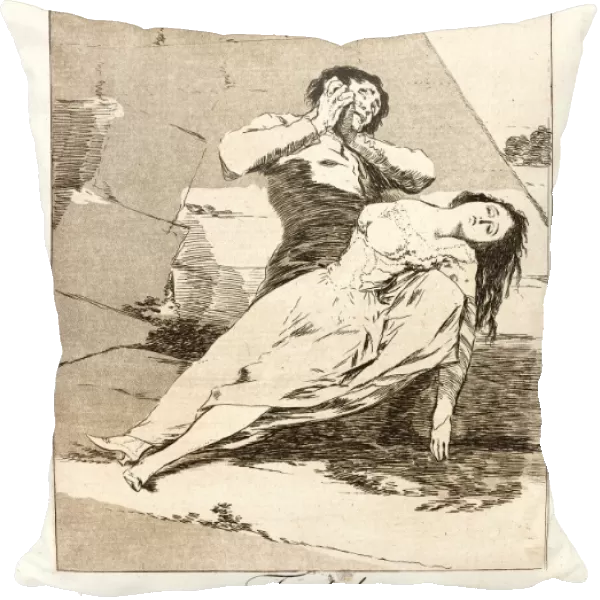 Francisco de Goya (Spanish, 1746-1828). Tantalo. (Tantalus. ), 1796-1797. From Los Caprichos