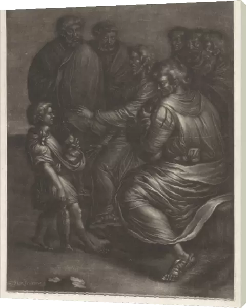 Feeding a Crowd, Jan van Somer, 1655 - 1700