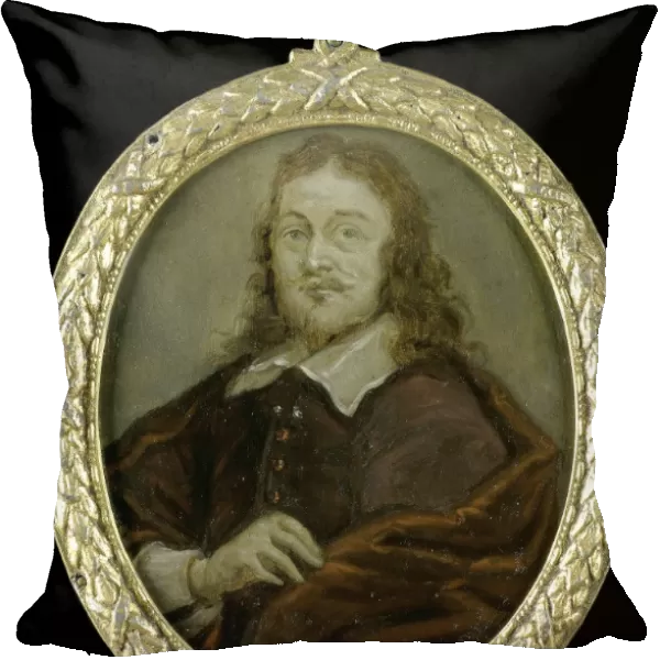 Portrait of Bonaventura Peeters I, Painter, Arnoud van Halen, 1700 - 1732