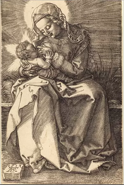Albrecht DaOErer (German, 1471 - 1528), The Virgin Nursing the Child, 1519, engraving