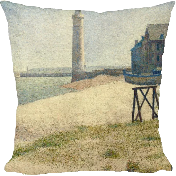 Georges Seurat, French (1859-1891), The Lighthouse at Honfleur, 1886, oil on canvas