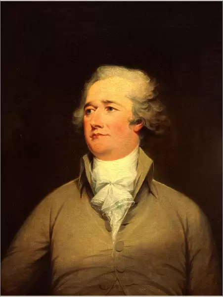 John Trumbull, Alexander Hamilton, American, 1756-1843, c. 1792, oil on canvas