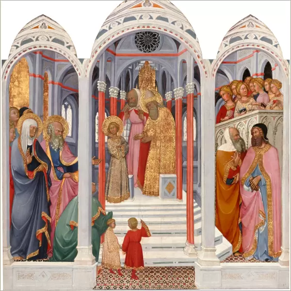 Paolo di Giovanni Fei, Italian (mentioned 1369-1411), The Presentation of the Virgin, c