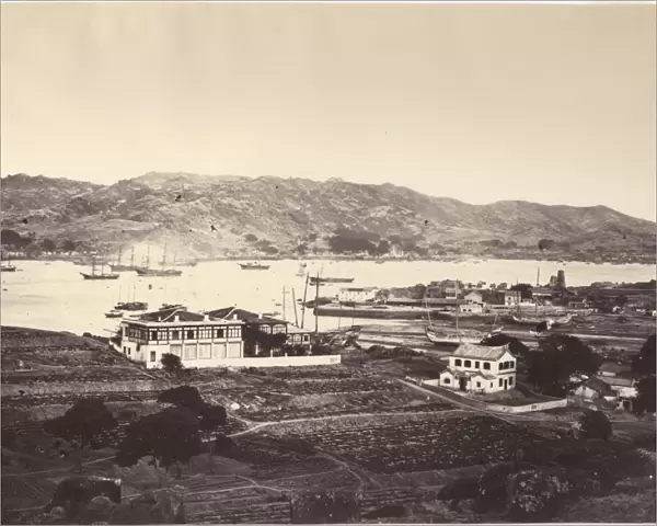 Lower Harbour Amoy ca 1869 Albumen silver print